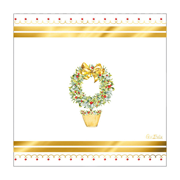 Givi Weihnachtsservietten Joyeux Noel 33 x 33 cm 16 Stk.