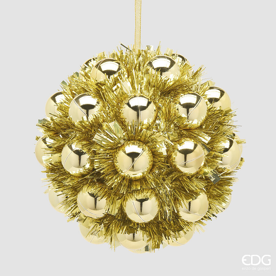 EDG Enzo De Gasperi Weihnachtskugel Gold Ø20 cm – Weihnachtsdeko