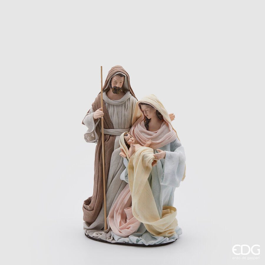 EDG Enzo De Gasperi Natività Lord con Base H28 cm Multicolor – Decorazione Natalizia Presepe