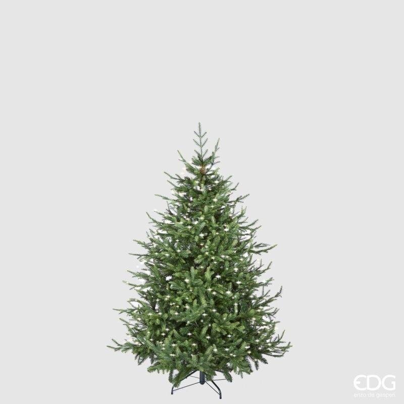EDG Enzo De Gasperi Weihnachtsbaum Kiefer Luxury H 180 Cm D 136 Cm mit 3.000 Led Grün