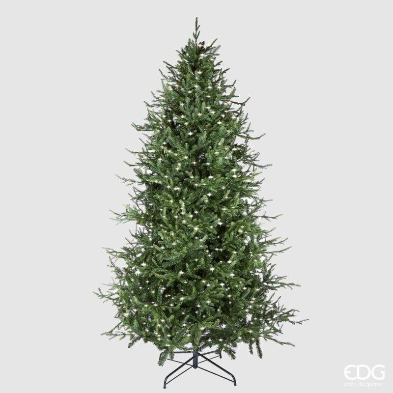 EDG Enzo De Gasperi Weihnachtsbaum Kiefer Luxury H 270 cm D 163 cm mit 6.000 LED Grün