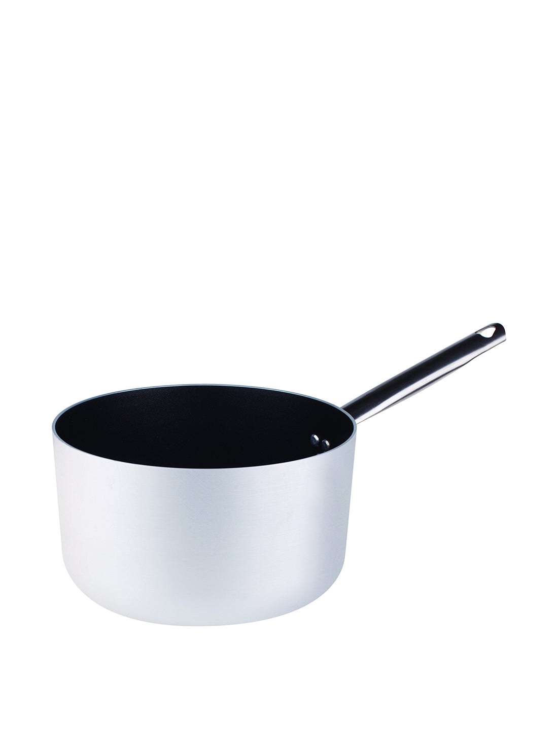 AGNELLI Kochtopf Hoch 1 Griff Aluminium Antihaft-Beschichtung Ø 16 cm