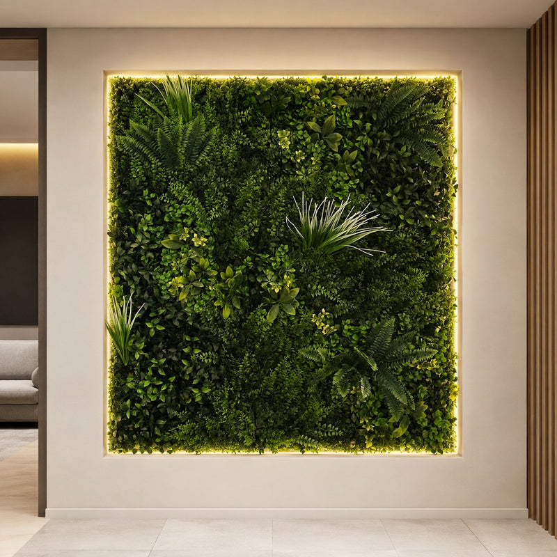 L'Arcolaio Vertikales Grünpanel 1x1m - Dekorative Hecke