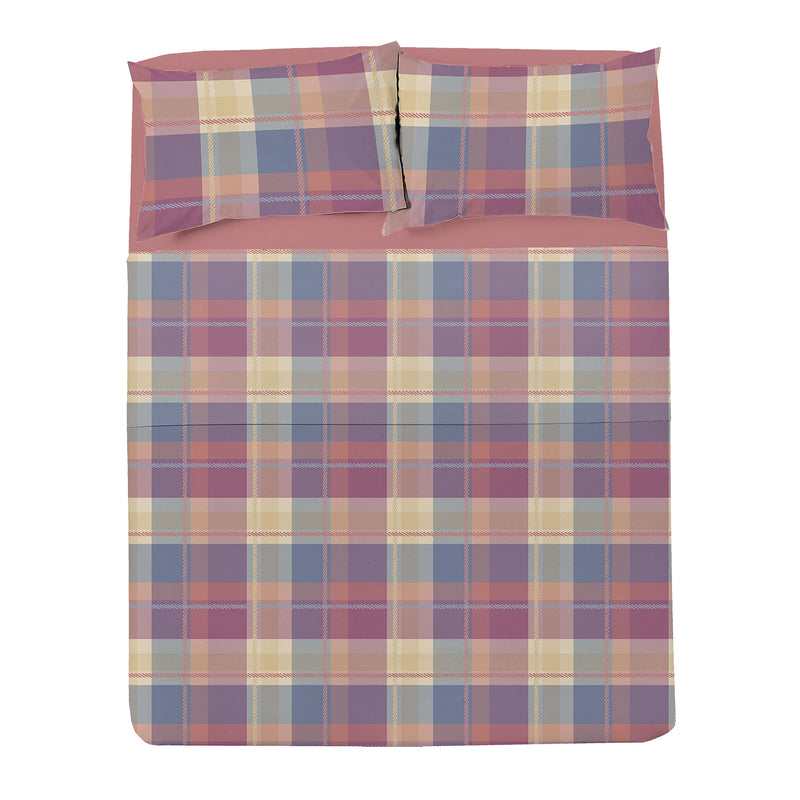 Androni Giocattoli Bettwäsche-Set Livigno für Doppelbett – Bettlaken-Set für Doppelbett, sortierte Muster, 1 Stk.