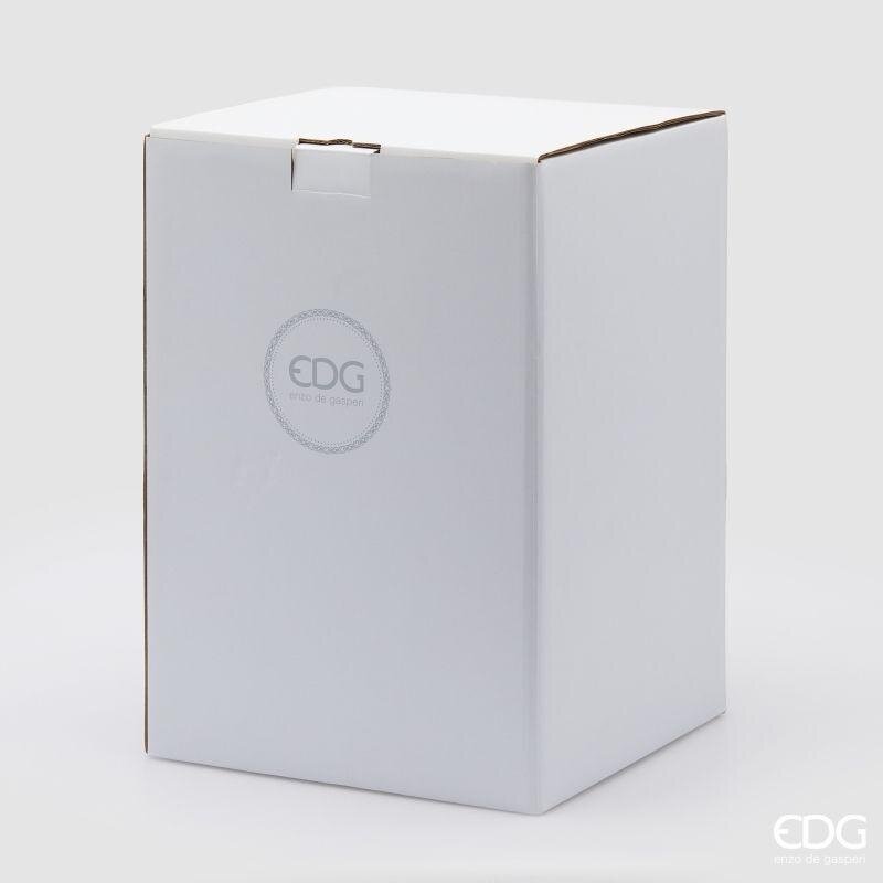 EDG Enzo De Gasperi Carillon Cavalli Giostra H25 Bianco e Rosso Natale