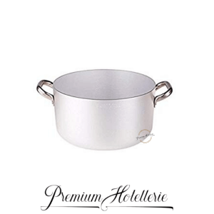 AGNELLI Hoher Kochtopf mit 2 Griffen Aluminium Ø 20 cm