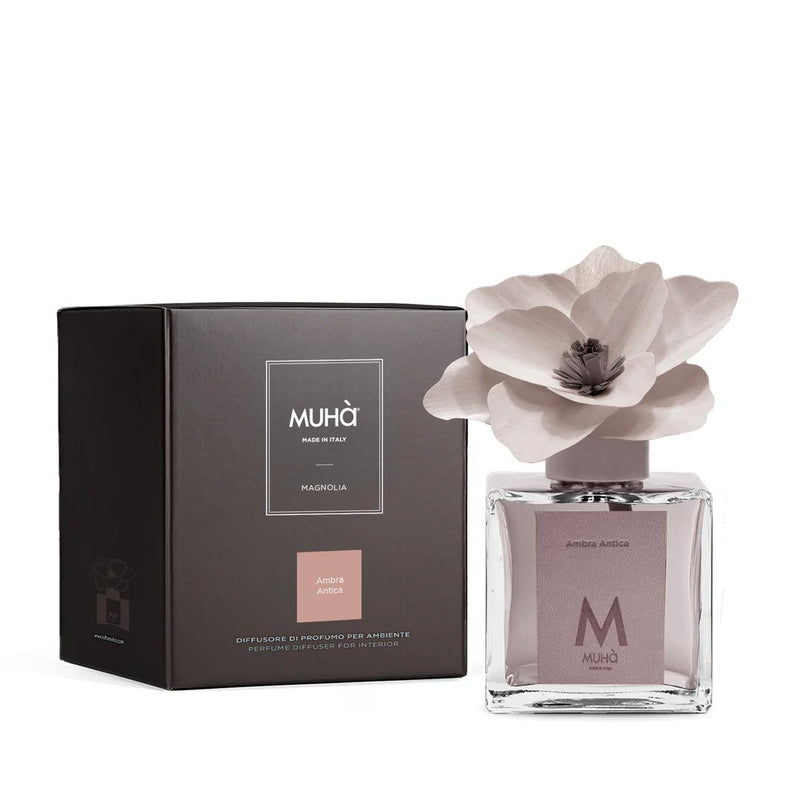 Muhà Raumdüft Diffusor Magnolie Antikes Bernstein 250 ml