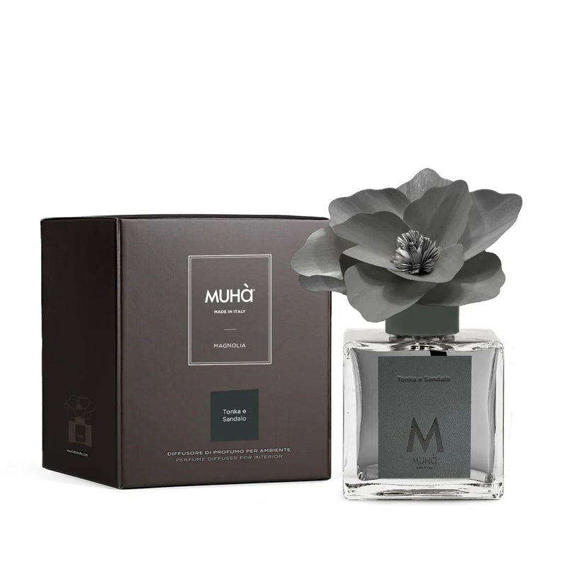 Muhà Raumduft-Diffusor Magnolie Tonka und Sandelholz 250 ml