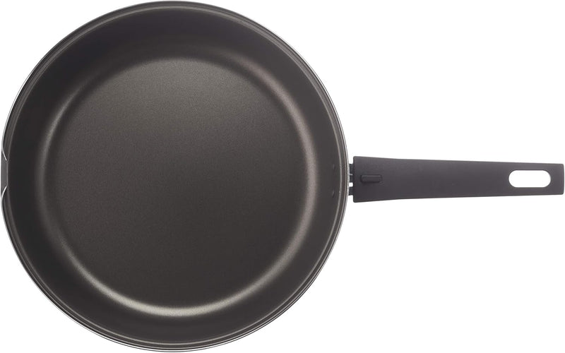AGNELLI Doppelter Ofen aus Aluminium mit Antihaftbeschichtung und Bakelit-Griffen D 28 cm