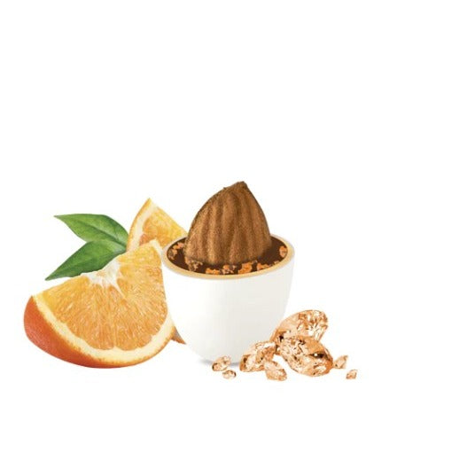Maxtris Dragees Kristalle Orange und geröstete Mandeln 1 kg