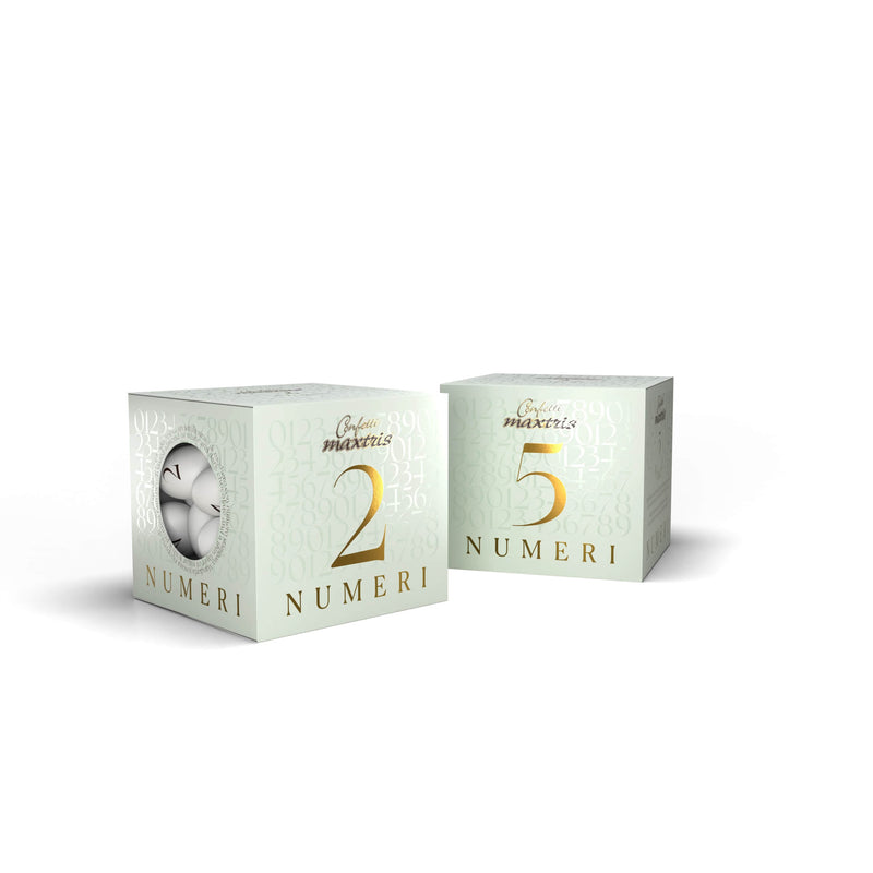 maxtris maxtris numeri 18 confetti ciocomandorla 200 gr ean 8022470874198