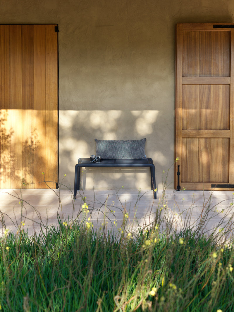 Nardi Doga Bench New Panchina da Esterno Tabacco 102,5 x 44 x 39 cm – Panchina Moderna per Giardino e Terrazzo