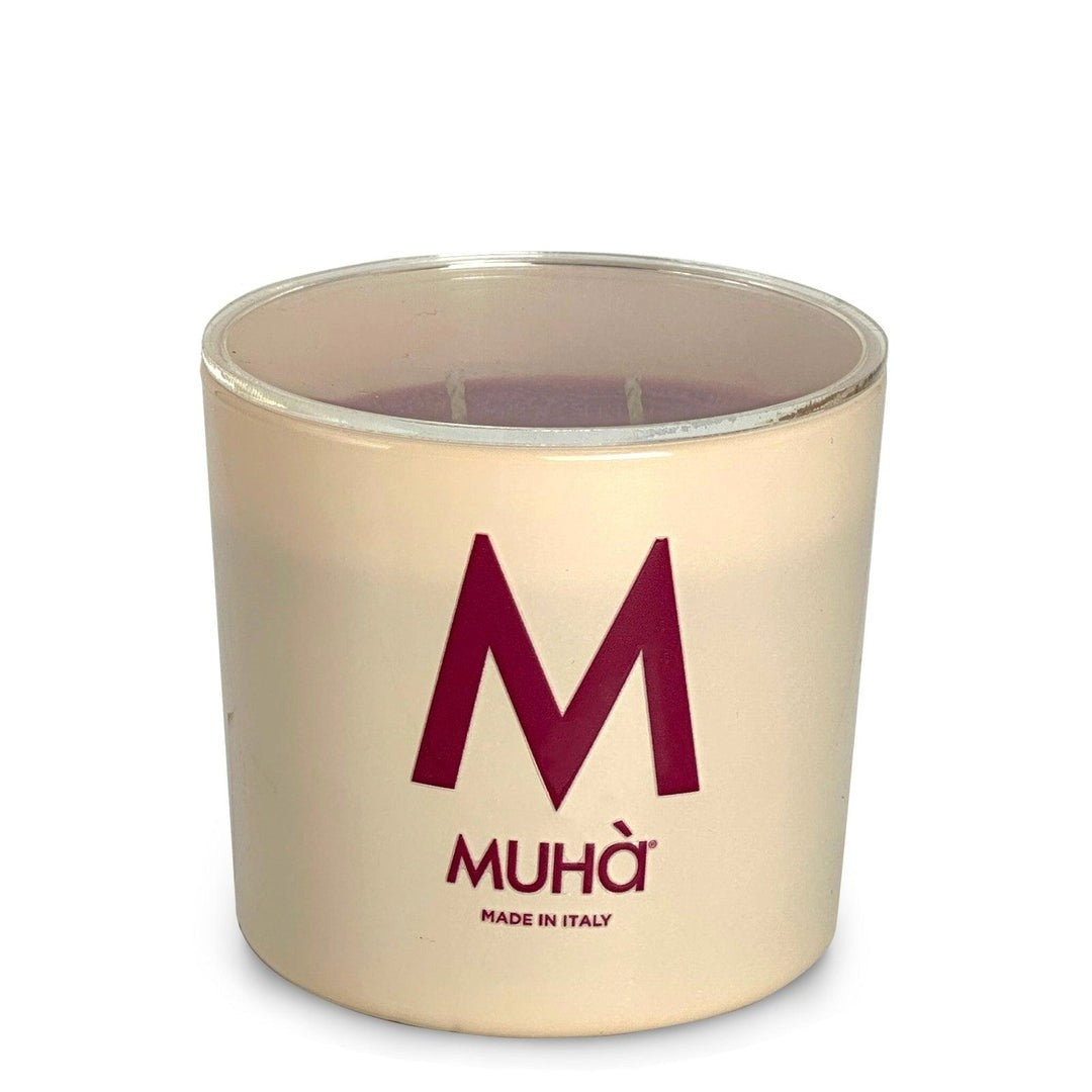 Muhà Duftkerze Traube und Feige 500 g Ø10,5xH11,9 cm – Dekorative Duftkerze für Zuhause und Geschenkidee