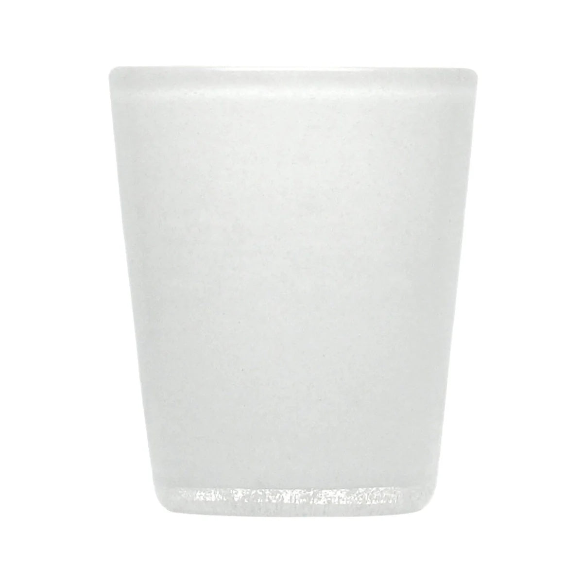 Zani Serafino Bicchiere Tumbler White Solid in Pasta di Vetro