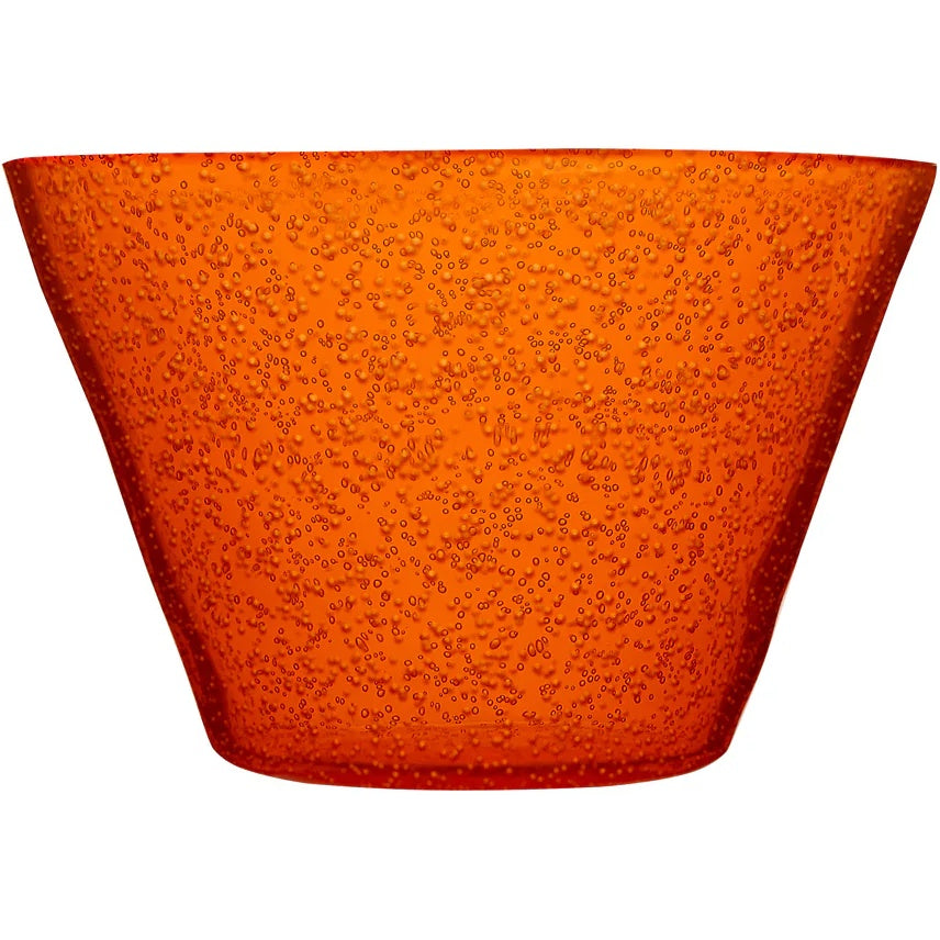 Zani Serafino Kleine Schüssel Memento Synth aus Acryl D 11,50 cm Farbe Orange
