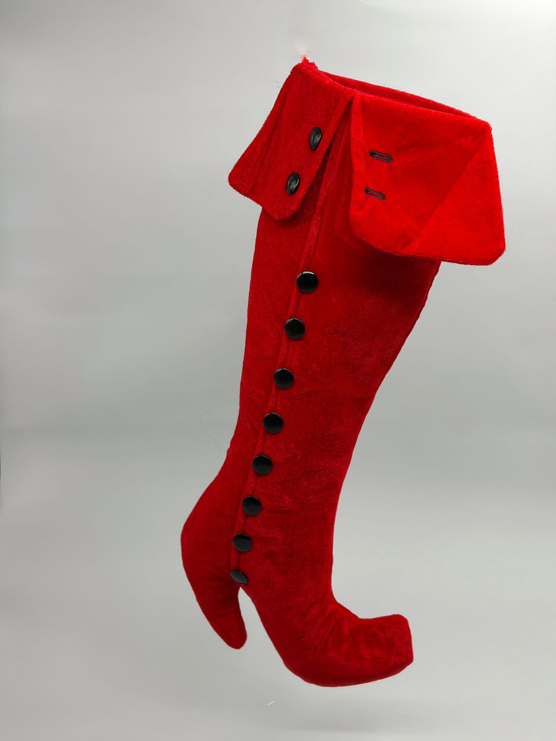 ARPIMEX Weihnachtsstiefel Samtstrumpf 61 cm Rot