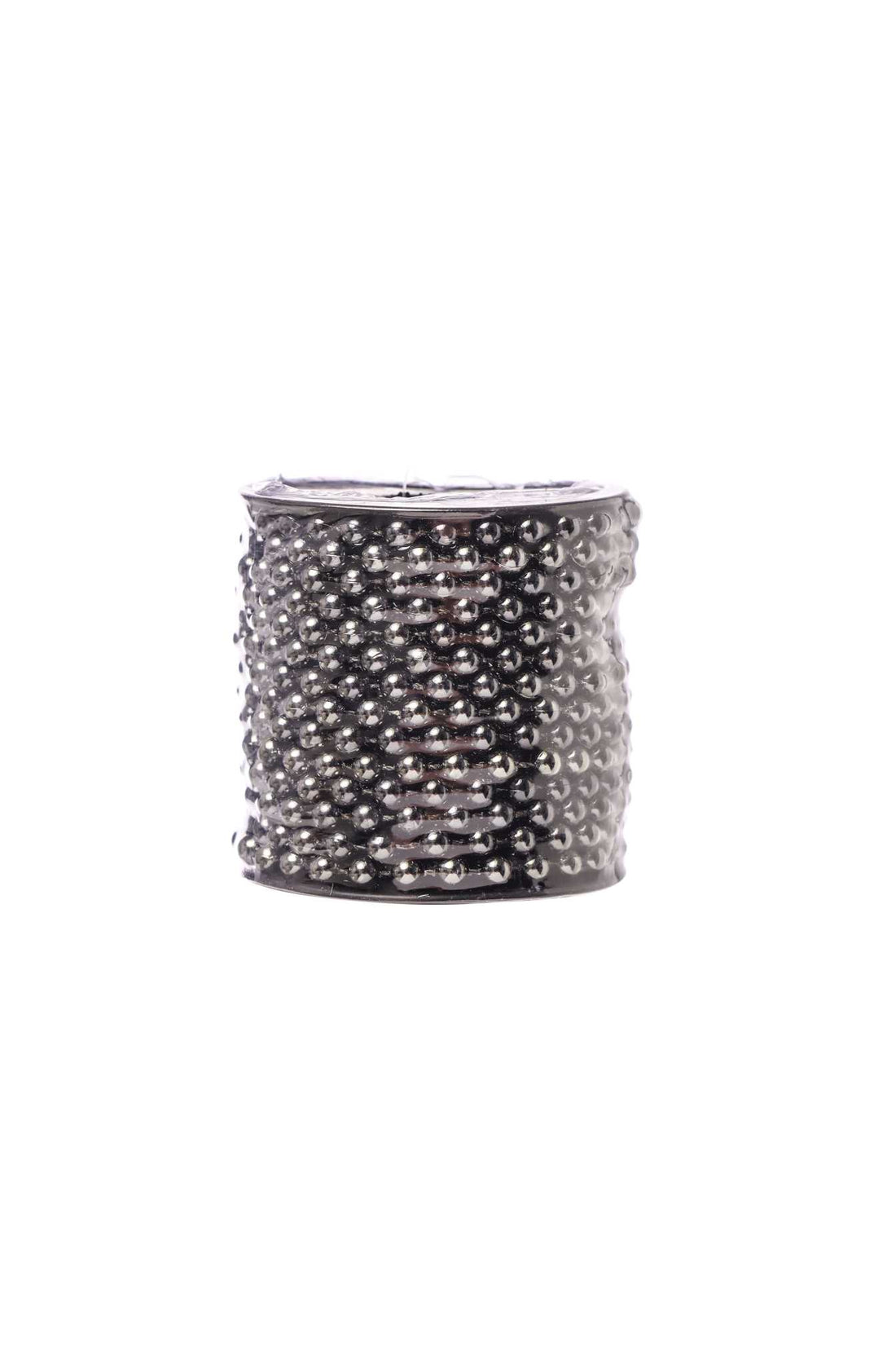 ARPIMEX Perlenkette Weihnachten D 6 mm L 10 m Kunststoff Grau