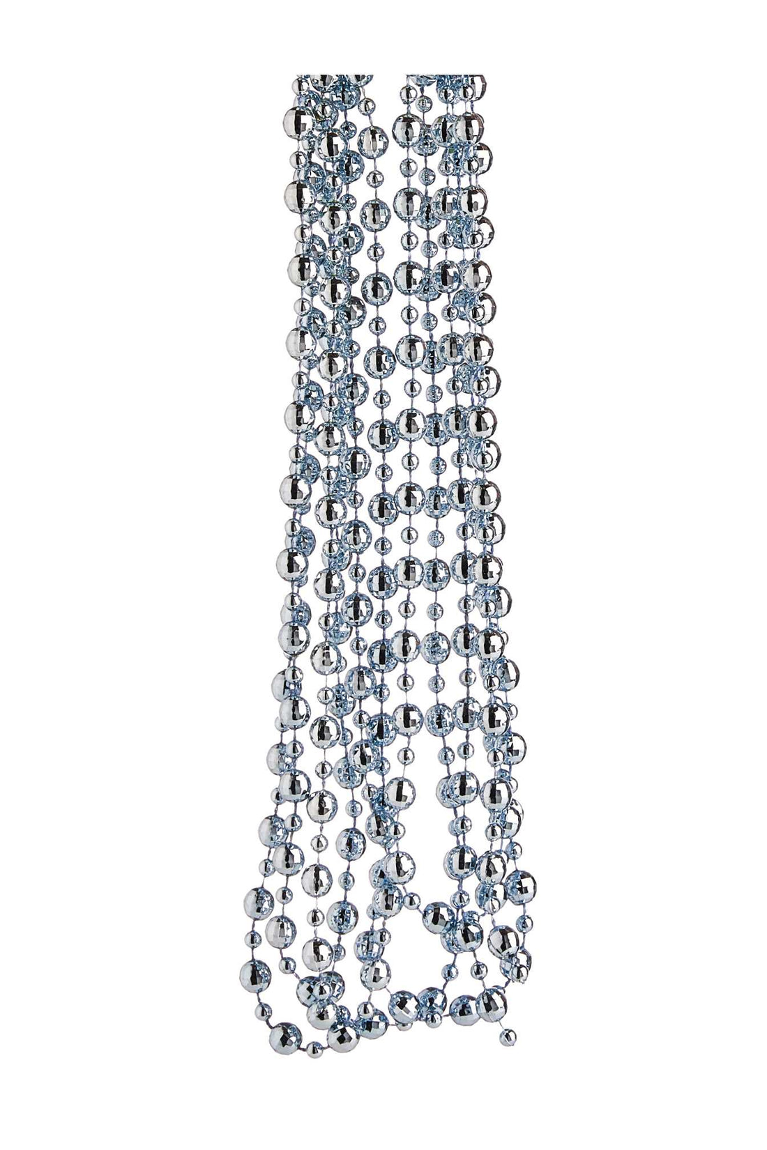 ARPIMEX Weihnachtskette Kunststoffperlen D 8 mm 2,7 m Blau
