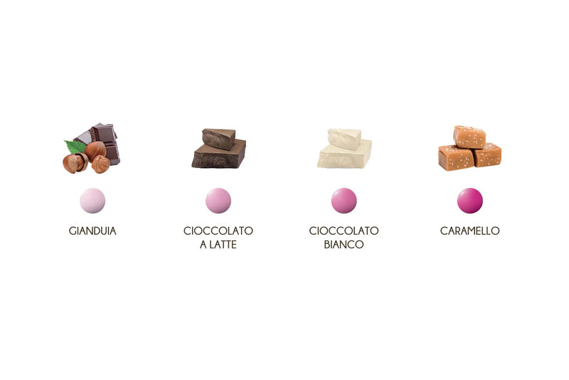 Maxtris Dragees Cioconocciola Les Noisette Sfumate Rosa 1 Kg
