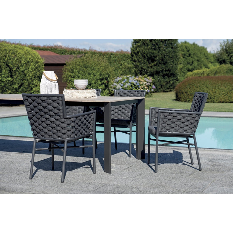 Moia Greenwood Arenzano Ausziehbar Anthrazit Holzoptik 211/276 cm
