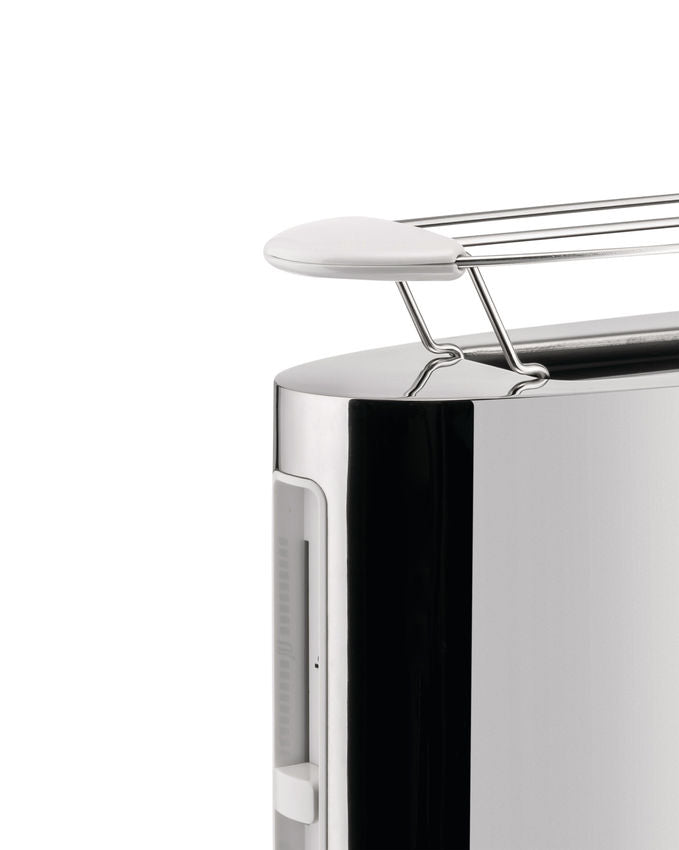 Alessi Toaster mit Brötchengrill Weiß