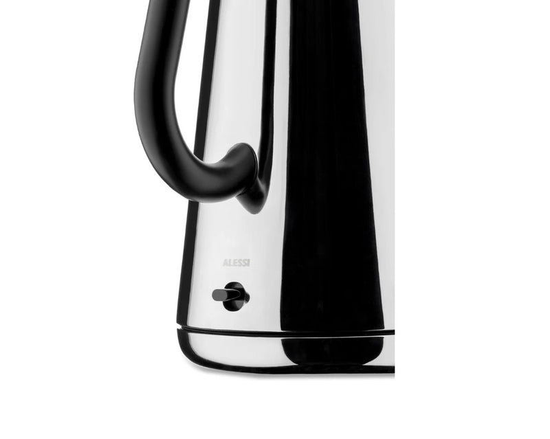 Alessi Toru Elektrischer Wasserkocher Schwarz