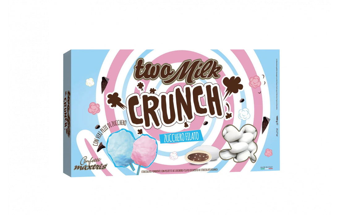 Maxtris Dragees Two Milk Crunch Zuckerwatte 1 kg