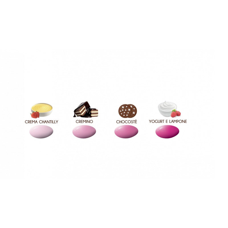 Maxtris Dragees Two Milk Sfumato Rosa 1 Kg