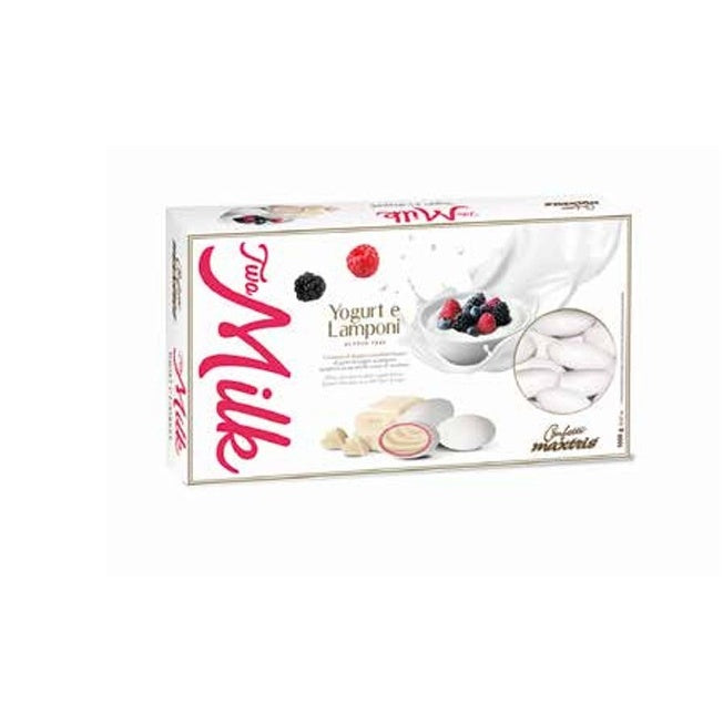Maxtris Dragees Two Milk Joghurt und Himbeeren 1 kg