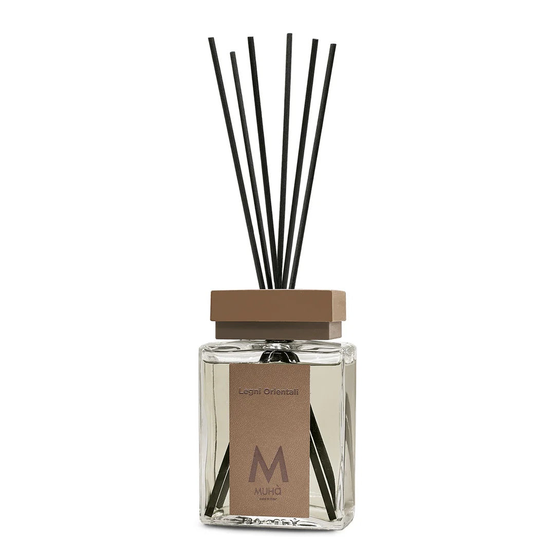 Muhà Luxe Perfume Diffuser mit orientalischen Holzstäbchen 200 ml