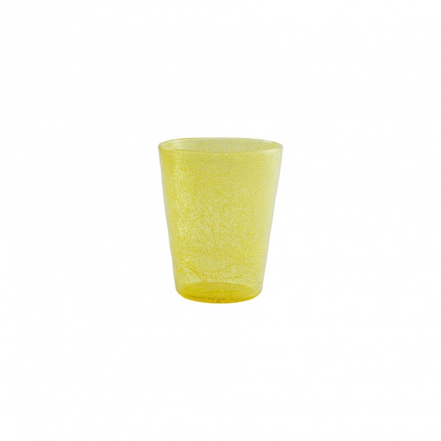 Zani Serafino Memento Synth Wasserglas Gelb aus Kunststoff