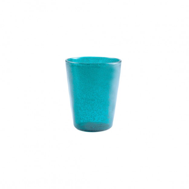 Zani Serafino Memento Synth Glas aus Makrylat in Türkis