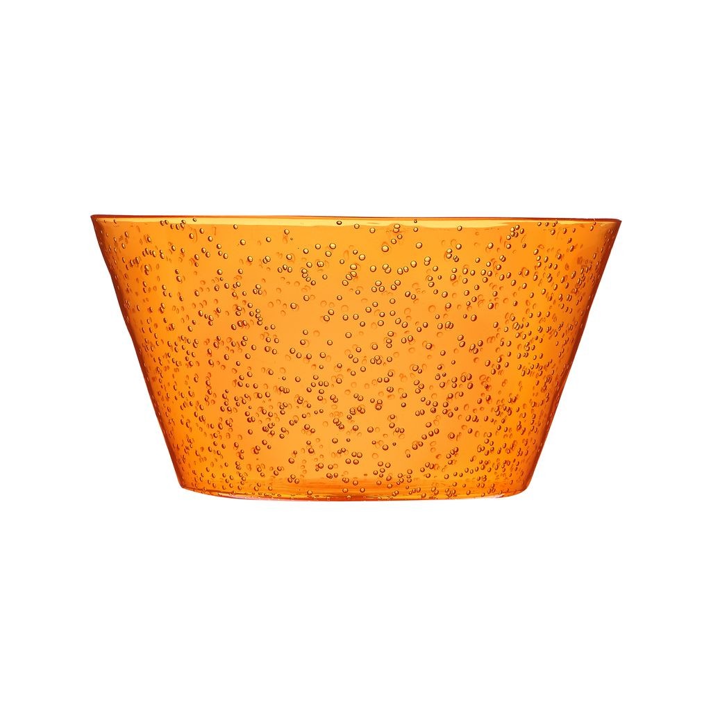 Zani Serafino Medium Bowl Memento Synth aus Methacrylat Ø 20 cm Farbe Mandarin