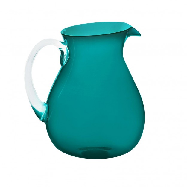 Zani Serafino Caraffa Memento Synth Pitcher Farbe Petrol MS in Methacrylat