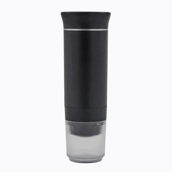 L'Arcolaio Tragbare Schwarze Kaffeemaschine 7,8x7,8x24,5 cm