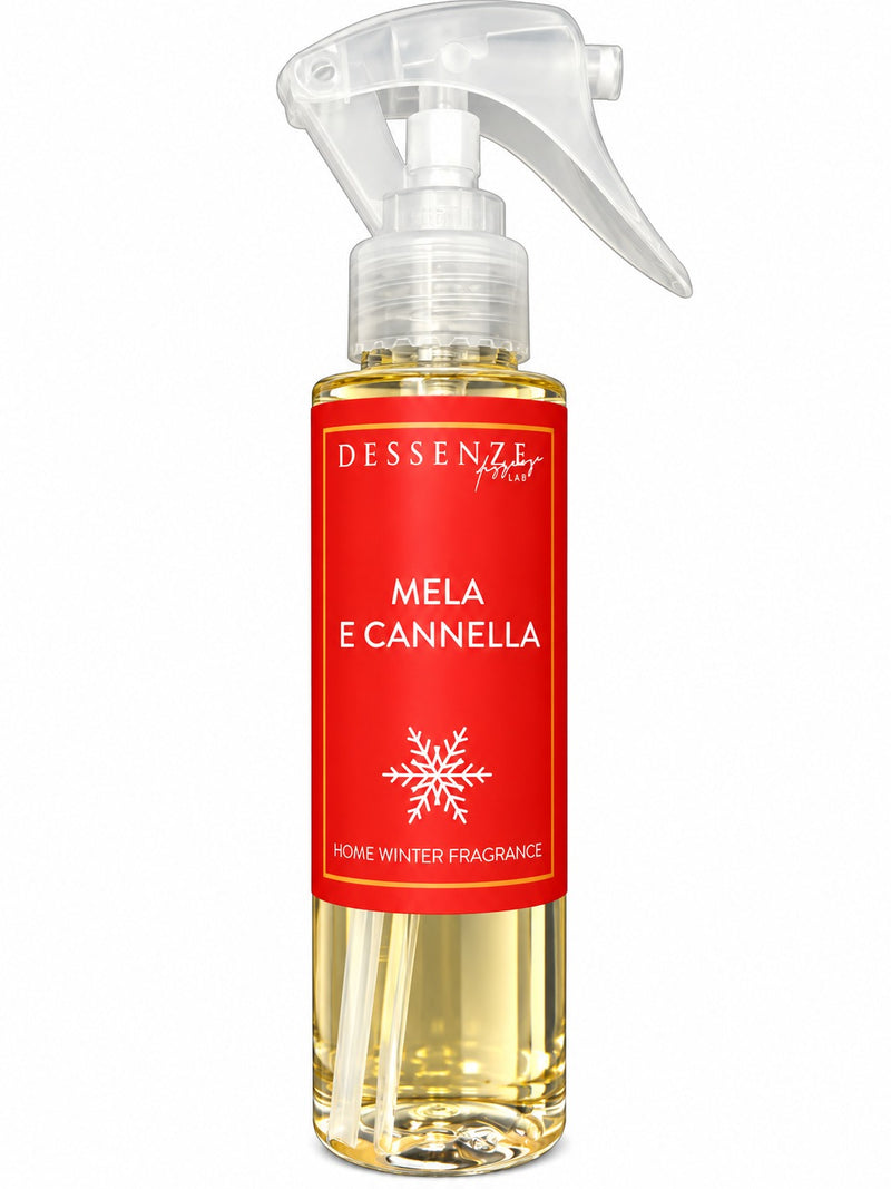 DESSENZE Duft für den Weihnachtsbaum Christmas Spray Apfel und Zimt 100 ml – Duftspray für Weihnachten