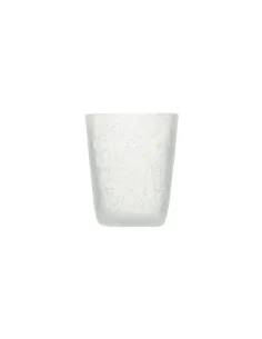 Zani Serafino Wasserglas White Transparent aus Glaspaste
