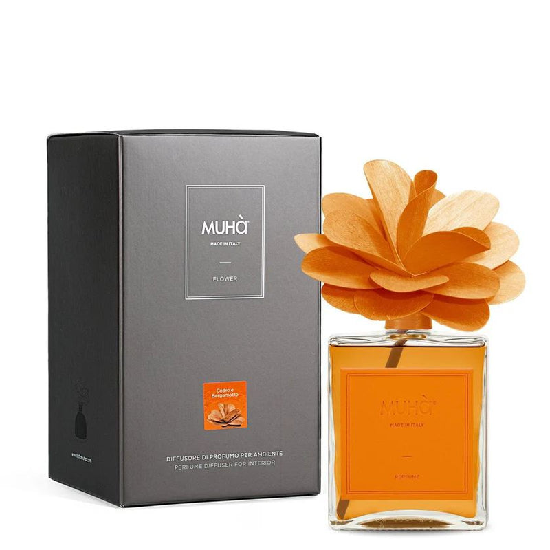 Muhà Raumdiffusor Flower Camellia Zeder und Bergamotte 500 Ml