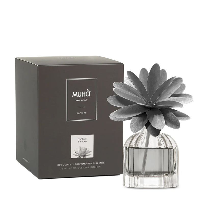 Muhà Flower Profumatore Diffuser 60ml Tonka und Sandelholz
