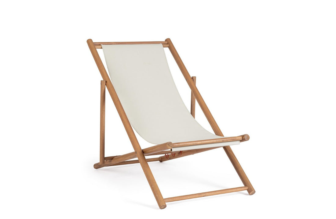 bizzotto bizzotto sdraio danubio effetto teak schienale bianco ean 8051836783843