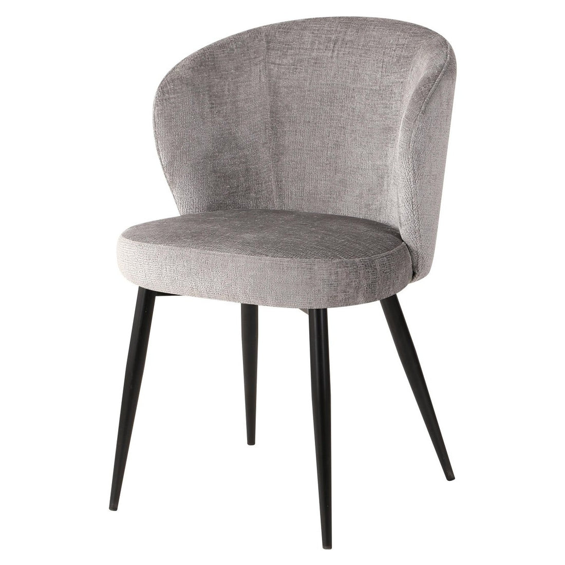 di mo commerciale di mo commerciale poltroncina evelyn 58 x 48 cm h 805 cm in tessuto grigio con gambe in metallo sedia design elegante ean 8010402515226