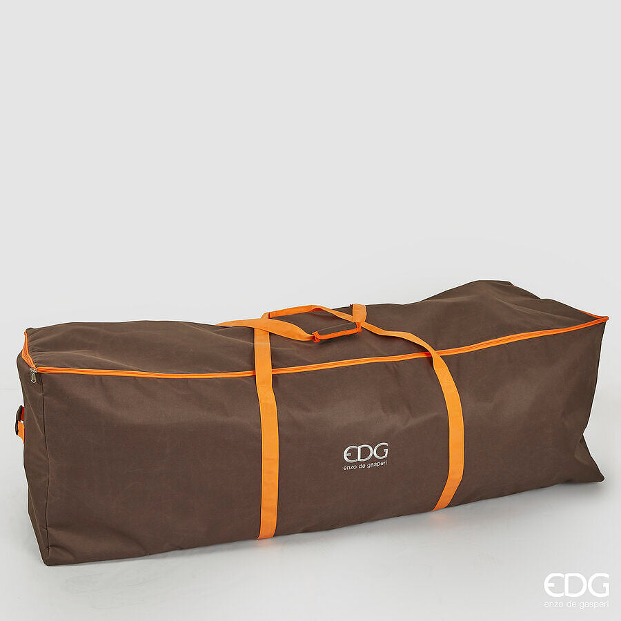 edg enzo de gasperi edg enzo de gasperi borsone per albero di natale h 50 cm l 150 cm l 50 cm brown ean 8059824603821