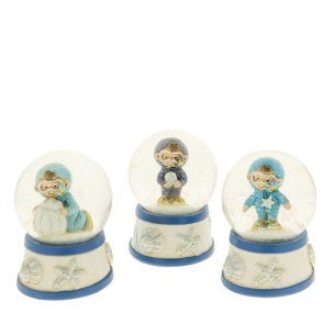 Etm Schneekugel Sub Taucherkind Unterwasser Harz 6 cm