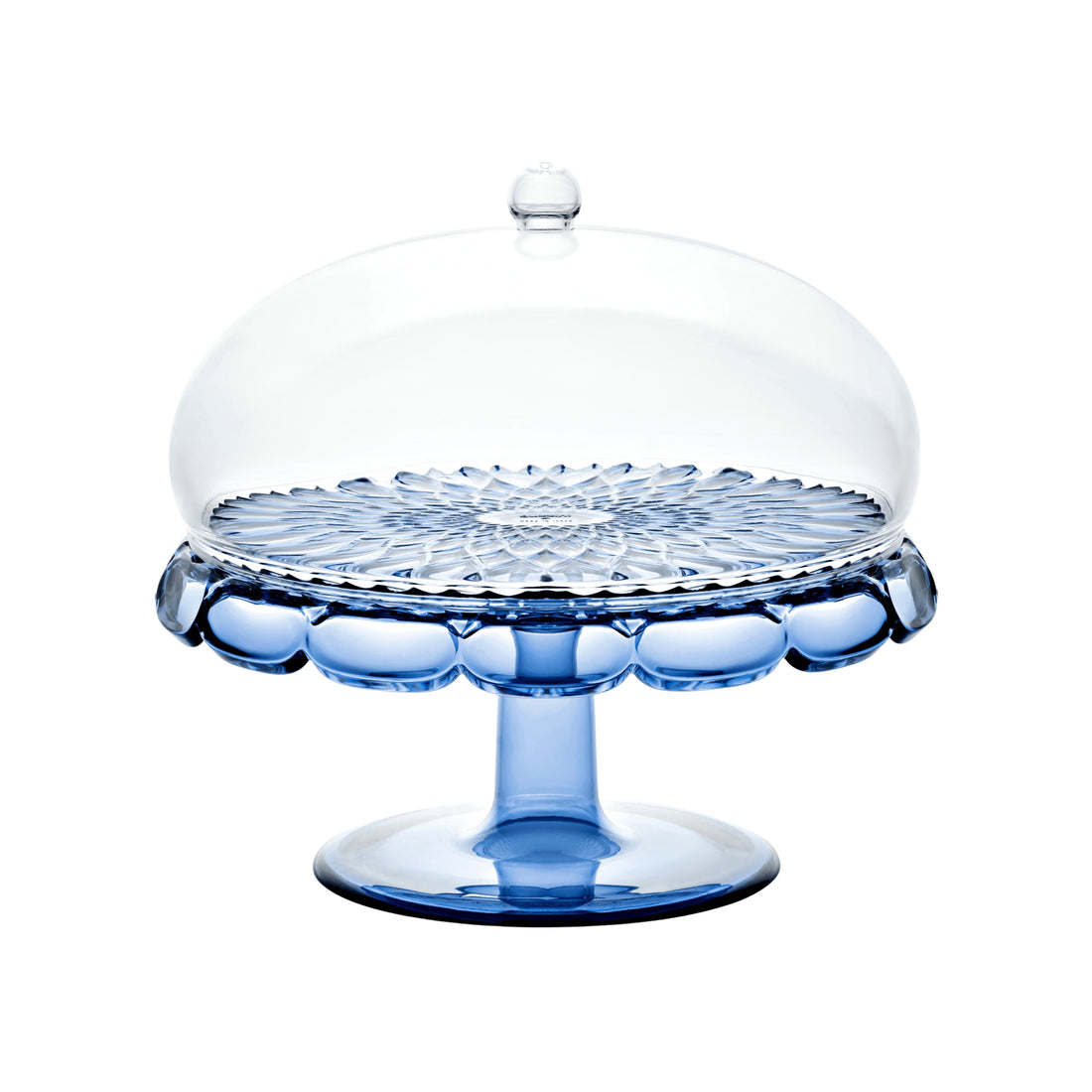 guzzini guzzini alzata con campana vanity bio based d 30 cm blu ean 8008392430063