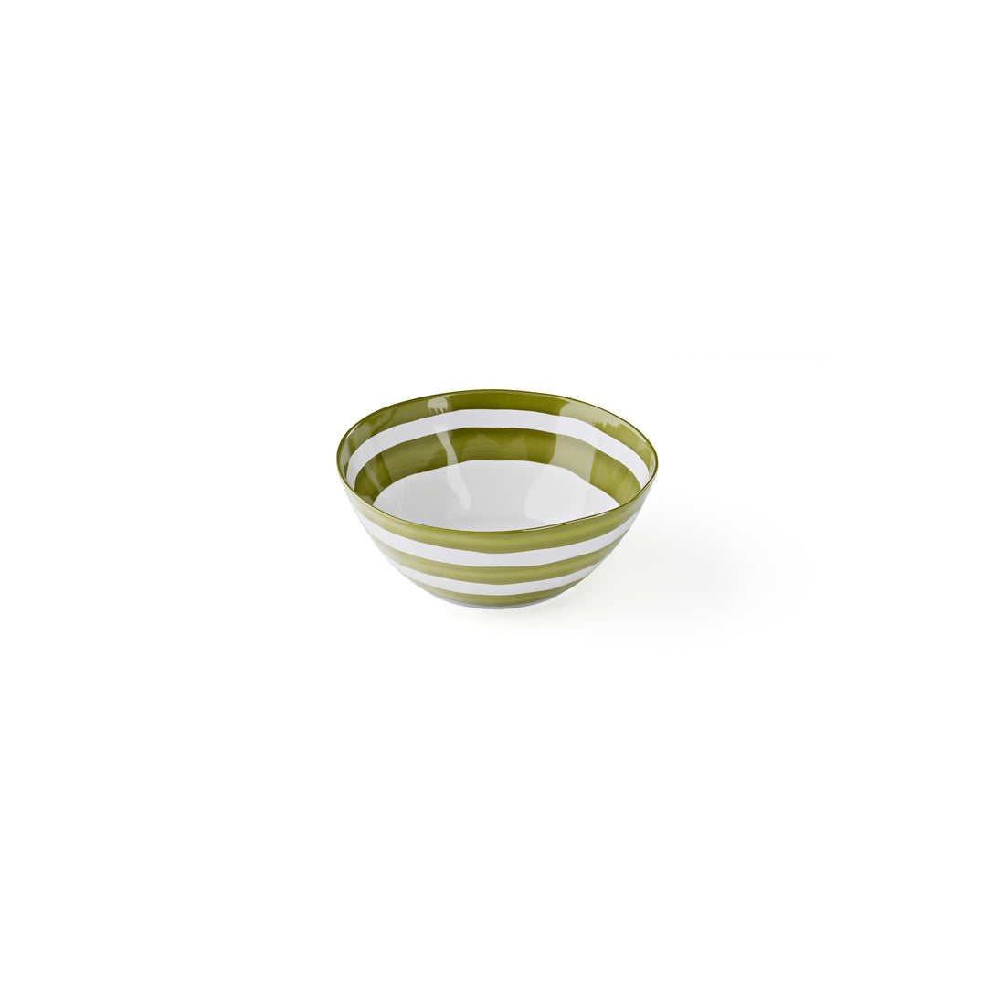 guzzini guzzini ciotola riviera melamina d 22 cm bianco verde ean 8008392427032