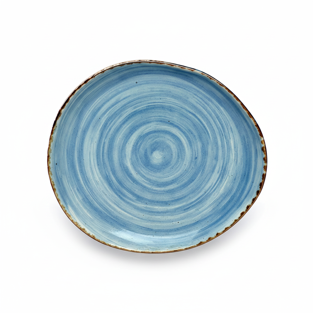 Kaleidos piatto multiuso 22x20 cm azzurro anice gres porcellanato ean 8053504692020