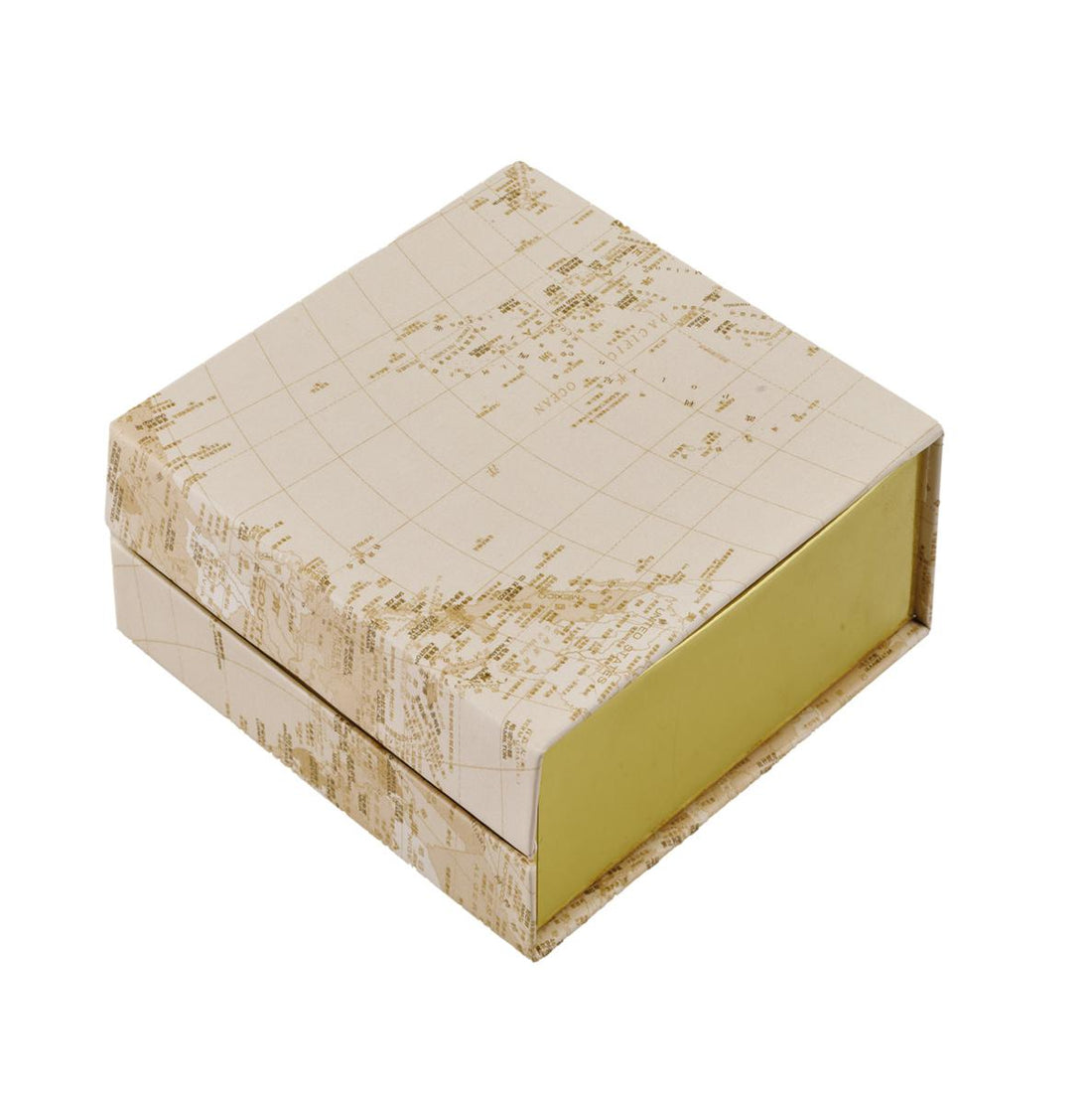 larcolaio larcolaio scatola degustazione mappamondo 128 x 134 x 4 cm bianco oro 1 pz ean 8054751443731
