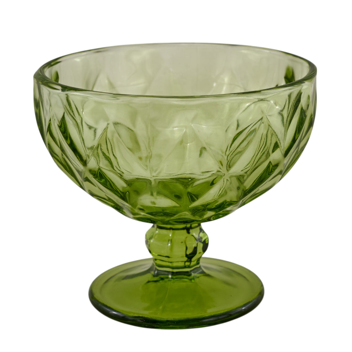 larcolaio larcolaio set 6 pezzi coppa frutta 400 ml verde