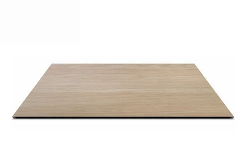 larcolaio larcolaio piano tavolo in hpl 80 x 80 cm spessore 10 mm rovere cream velwood ideale per contract