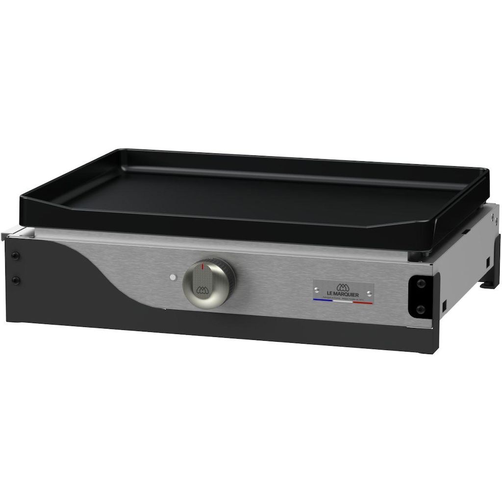 le marquier le marquier plancha elettrica la petite francaise 150 duo in acciaio piastra da cucina professionale ean 3339380176881
